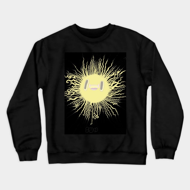 Sun Crewneck Sweatshirt by hungrypeachboy